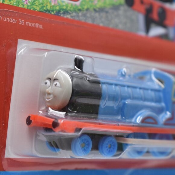 1993 Edward Diecast Blue Engine ERTL Thomas the Tank Engine & Friends Train New - Picture 7 of 11